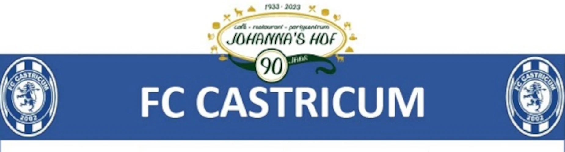 Banner - Klaas Peijs Jeugd Toernooi 2024 - FC Castricum - Castricum