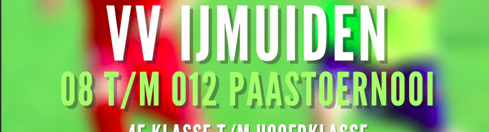 Banner - vv IJmuiden paastoernooi - vv IJmuiden - Velsen-Zuid