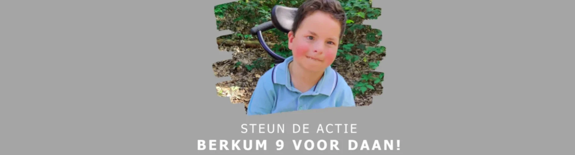 Banner - Berkum 9 voor Daan - vv Berkum - Zwolle