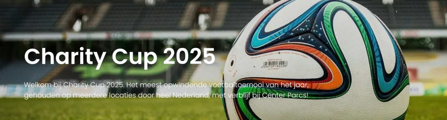 Banner - Charity Cup – De Eemhof - Ammonite Sport Events - Amstelveen