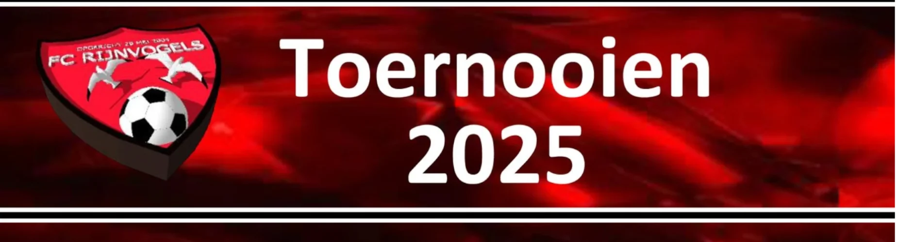 Banner - FC Rijnvogels Pinkster Toernooi - FC Rijnvogels - Katwijk