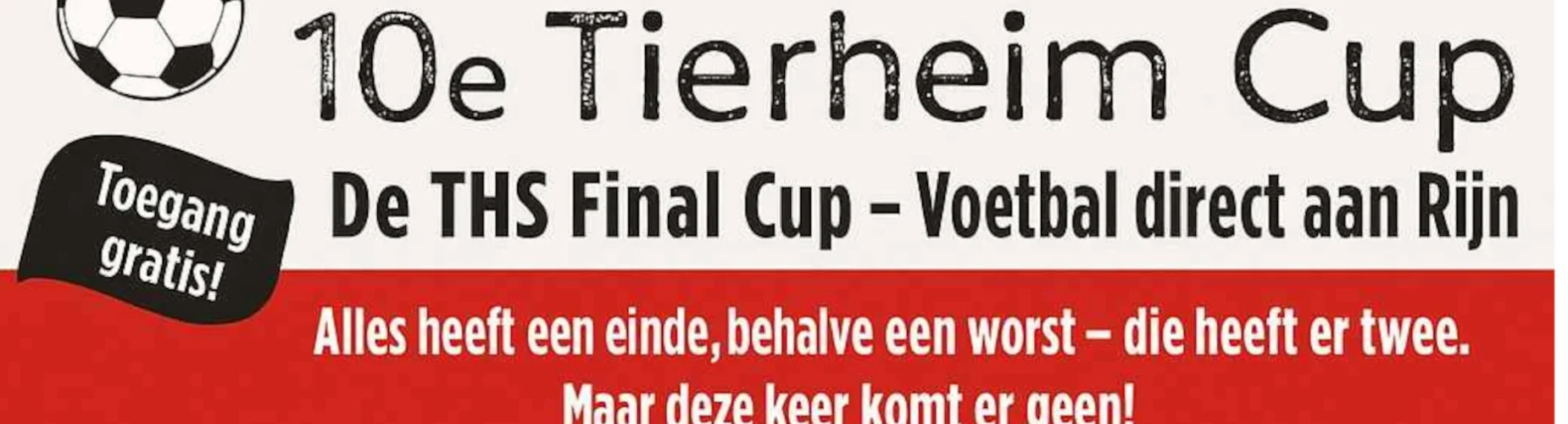 Banner - 10e Tierheim Cup - FC Tierschutz - Dülmen